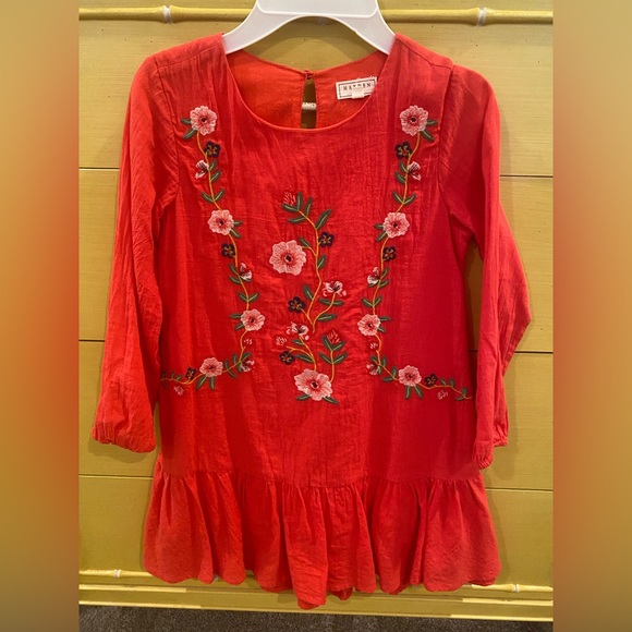 Hayden Girls Flower Tunic - Picture 1 of 4